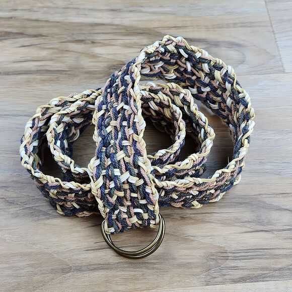 🔺️Multicolored Braided Belt Size 8